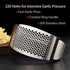 Dybepocih Set,3-in-1 Garlic Press Rocker,New Stainless Steel Garlic Mincer Garlic Crusher Garlic Crusher,Peeler