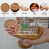 Natural Round Cork Coasters for Drinks, Absorbent Heat and Water Resistant Reusable Durable Saucers (4 PCS)