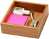 YBM Home Kitchen Drawer Organizer Storage Box, Bamboo, 6x6x2 Inch, 1 Each