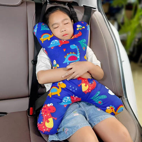 HKSICHENGKEJI Car Travel Pillow for Kids Adults X-Shaped Car Sleeping Head Support Soft