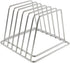 Thirteen Chefs Stainless Steel Cutting Board Rack - Holds 6 Boards up to 3/4" Wide, NSF Approved for Commercial Kitchens