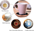 KRGMNHR 18Watt Coffee Mug Warmer - Auto Shut Off Cup Warmer for Home Office Desk Use, Electric Beverage Warmer Heating