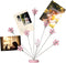 8-Branch Family Tree Picture Frame Holder, Card Photo Clips Holder for Memo Notes and Christmas Displays