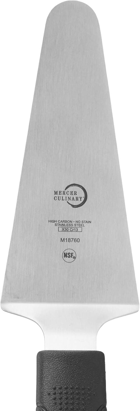 Mercer Culinary Millennia Pie Knife/Server, 5-Inch Blade, Black Handle
