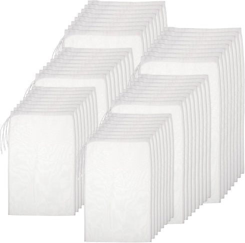 Boao Nut Milk Bags - Reusable Food Strainer Bags with Fine Mesh