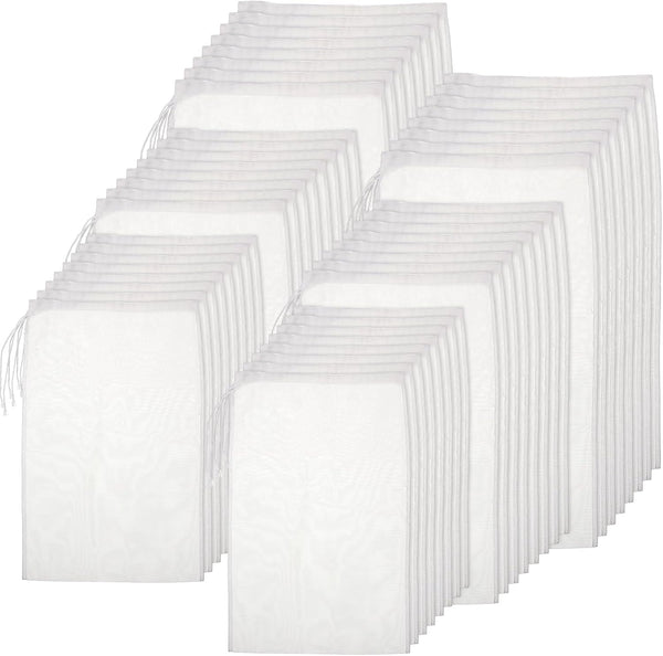 Boao Nut Milk Bags - Reusable Food Strainer Bags with Fine Mesh