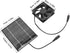 Solar Panel Fan Kit - Mini Solar Powered Exhaust Fan for Greenhouse, Chicken Coops, Sheds, and Windows