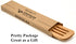 Bamber Wooden Wok Spatula Set - Wood Turner for Non Stick Cookware, Pack of 2