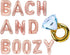 JeVenis Bachelorette Decorations, Bridal Shower Balloons for Beach Bach Party Supplies