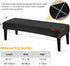 YISUN Waterproof Bench Covers for Dining Room, Stretch Jacquard Bench Slipcover Anti-Dust Removable Washable Chair Seat