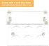 Ailelan Cone Display Stand, Clear Acrylic Ice Cream Cone Holders for Parties, Weddings, Buffets (6 Holes)