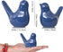 XMGZQ Small Ceramic Bird Statue and Sculpture for Home Decor Accents,Modern Animal Ornaments for Living