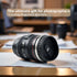 Camera Lens Coffee Mug with Slider Lid – Realistic DSLR Thermos Cup, Novelty Gift for Photographers and Coffee Lovers