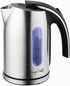 MegaChef 1.2Lt. Stainless Steel Electric Tea Kettle