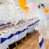 50PCS Spandex Chair Sashes Bows - Babenest Premium Stretch Chair Cover Band with Buckle Slider Universal Elastic Chair