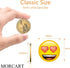 MORCART Emoji Magnets for Fridge, Decorative Magnetic Board for Classroom Office Cubicle, Cute Funny Smiley Gifts
