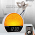 CKSS7071 Smartset 1.2" 6 8-Color Dimmable Emerson Sunrise Alarm Clock Radio with LED Display, White Noise, Soothing