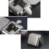 Stainless Steel Mini Pocket Ashtray, Portable Cigarettes Ash Tray with Lid, Compact Car Supplies for Office, Home