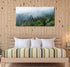 20" 40" Green Forest Wall Art Tropical Forest Mountain Bird Contemporary Canvas Pictures Modern Artwork Framed