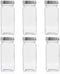 Tianifa 6pcs Spice Jars, 4 oz Glass Seasoning Bottles, Spices Container, Empty