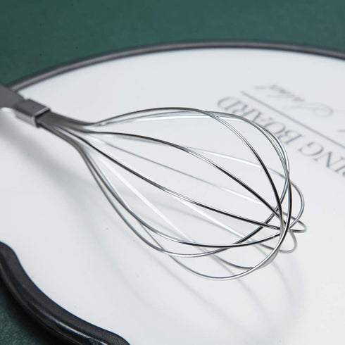 Berglander Whisks for Cooking, Stainless Steel Balloon Whisk Set, Sturdy Kitchen Wire Whisks for Baking, Blending,