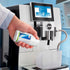 Jura Phosphate-Free Milk System Cleaner Mini-Tabs - Easy-to-Use Dispenser (90g Bottle, Off-White)