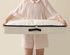 2-Pack 4 AMJ Height Under-Bed Storage Baskets | Foldable Fabric Drawers for Clothes, Shoes, and Bedding, Beige