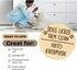 Funny Clean and Dirty Sign for Dishwasher, Apartment Essentials, Magnet for Home, Gadgets for Dogs, Must Haves