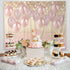 Number Birthday Candles (2 Candle Pink), 3D Diamond Shape 2nd Happy Birthday Cake Topper for Celebration Supplies