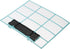 PATIKIL Air Conditioner Air Filter 13.58" x 10.83", Plastic Replacement Screen with Foam for HVAC, Blue Black
