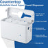 Countertop, Commercial Paper Towel Dispenser Multifold Trifold Paper Towel Holder, Hand Towel Dispenser, Paper Towel