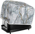 Golden Grey Marble Slice Toaster Cover, Washable Polyester Toaster Cover, Modern Arts Quilted Bread Maker Cover