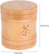 Fdit Tea Jar, Portable Lightweight Organic Container Canister for Tea Storage with Lid