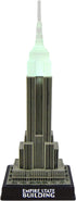ZIZO New York Breath Taking Empire State Building Replica LED Light up 10" NYC Souvenir Decoration