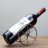 Countertop Wine Rack for Wine Storage, Red Bronze Metal Rack for Living Room, Dining Room, and Wine Cellar