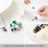 constantlife Cremation Jewelry, Memorial Urn Necklace for Ashes, Lucky Four-Leaf Clover Design, Stainless Steel Pendant