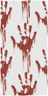 senya Halloween Scary Bloody Zombie Hand Towel, Ultra Soft Luxury Bathroom Towels (30"x15")