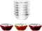 Mini Glass Bowls Set of 6, Small Dipping Bowls for Sauces, Jam, Chutney, Nut Dessert, Ice Cream Sundae Serving Bowls