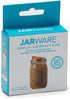 Jarware Drink Orange Lid for Regular-Mouth Mason Jars