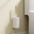 Diveotree Square-1pack) Toilet Cleaner Brush, Toilet Brush and Holder for Dead Corner Cleaning, Wall Mounted Toilet
