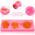 Meiyouju 2 Pack Food Grade Silicone Molds for Candy, Cake Decoration, Chocolate, Jewelry Making, Teapot, Polymer Clay