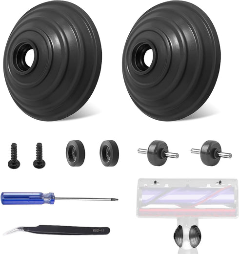 Dyson V6 V7 V8 V10 V11 V12 DC58 DC59 DC62 DC74 Vacuum Cleaner Ball Wheel + Soleplate Wheels Replacement Parts 35W 50W