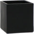 WGV Ceramic Cube Vase, 3" Width x 3" Height - Elegant Modern Small Square Floral Planter