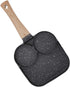 Nonstick Egg Frying Pan, 3 in 1 Breakfast Pan, Divided Grill Pan for Gas, Stovetops, Induction Cooker