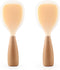 2 Pack Silicone Rice Paddle Spoon with Wood Handle, Nonstick Standing Rice Cooker Spatula Kitchen Tool