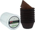 Premium Coffee Greaseproof Cupcake Liners, Standard Size Baking Cups, 200-Count