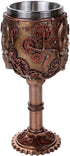 Steampunk Gear Head Skull Goblet, Pacific Giftware, 7oz Wine Chalice