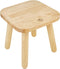 BEE&OAK Wooden Step Stool 9.25 Inch for Toddlers, Foot Stool for Adults, Plant
