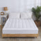 Sacred Thread Quilted Fitted Mattress Pad | Cooling Mattress Topper with 18 Inch Deep Pockets