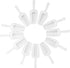 Super Z Outlet 5.5" Mini Acrylic Plastic Kitchen Scoops, Clear, for Weddings, Candy Buffets, Ice Cream